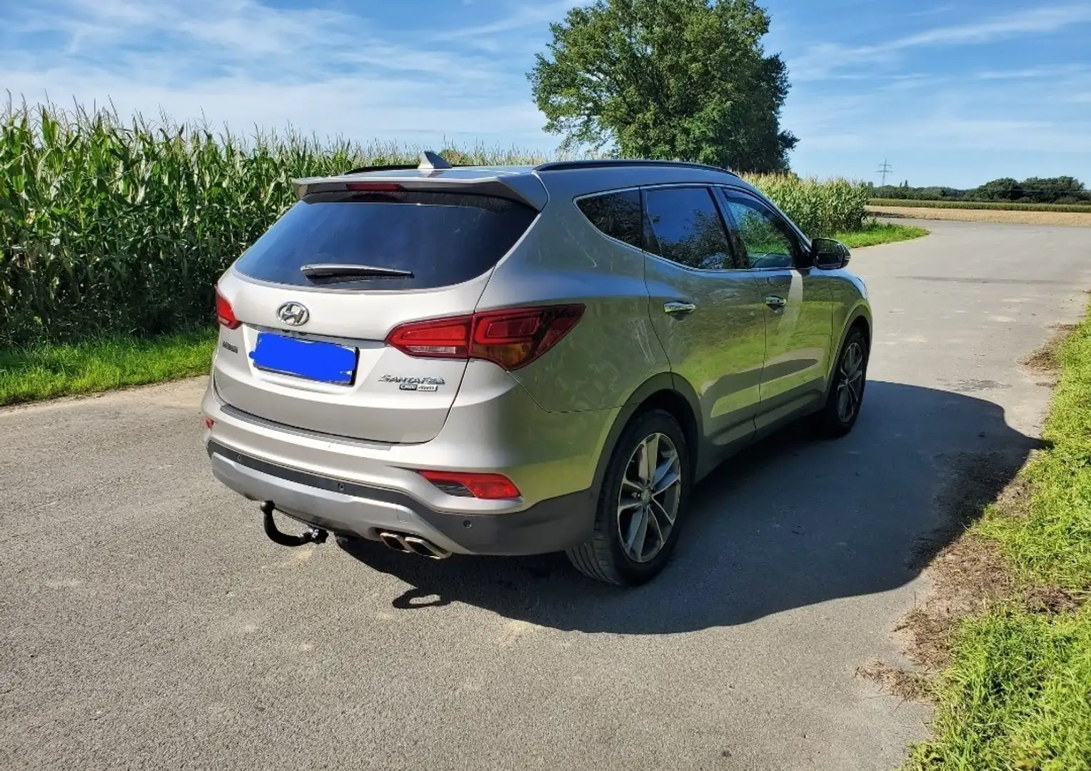 Hyundai SANTA FE blue 2.2 CRDI 4WD Automatik Premium - 2