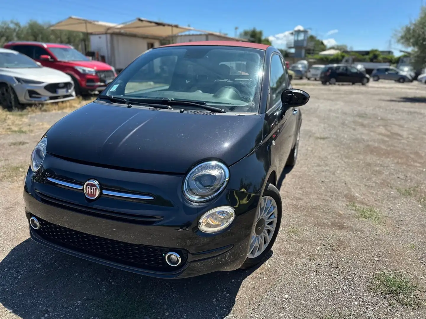 Fiat 500C 500 C 1.0 Hybrid Schwarz - 1