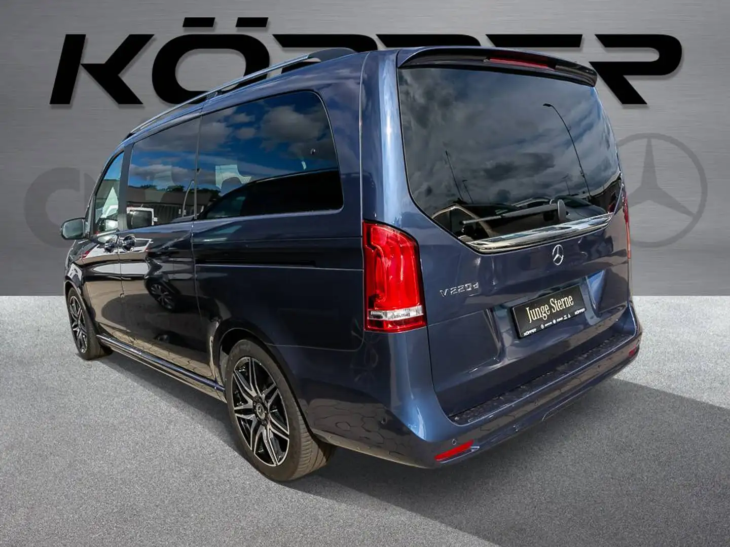 Mercedes-Benz V 220 d AMG EDITION Liegepaket 7-Sitz. Distronic Blau - 2