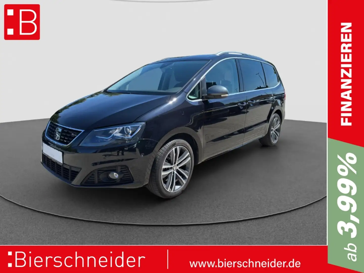 SEAT Alhambra 1.4 TSI DSG FR XENON KiSITZ 7SITZE NAVI Schwarz - 1