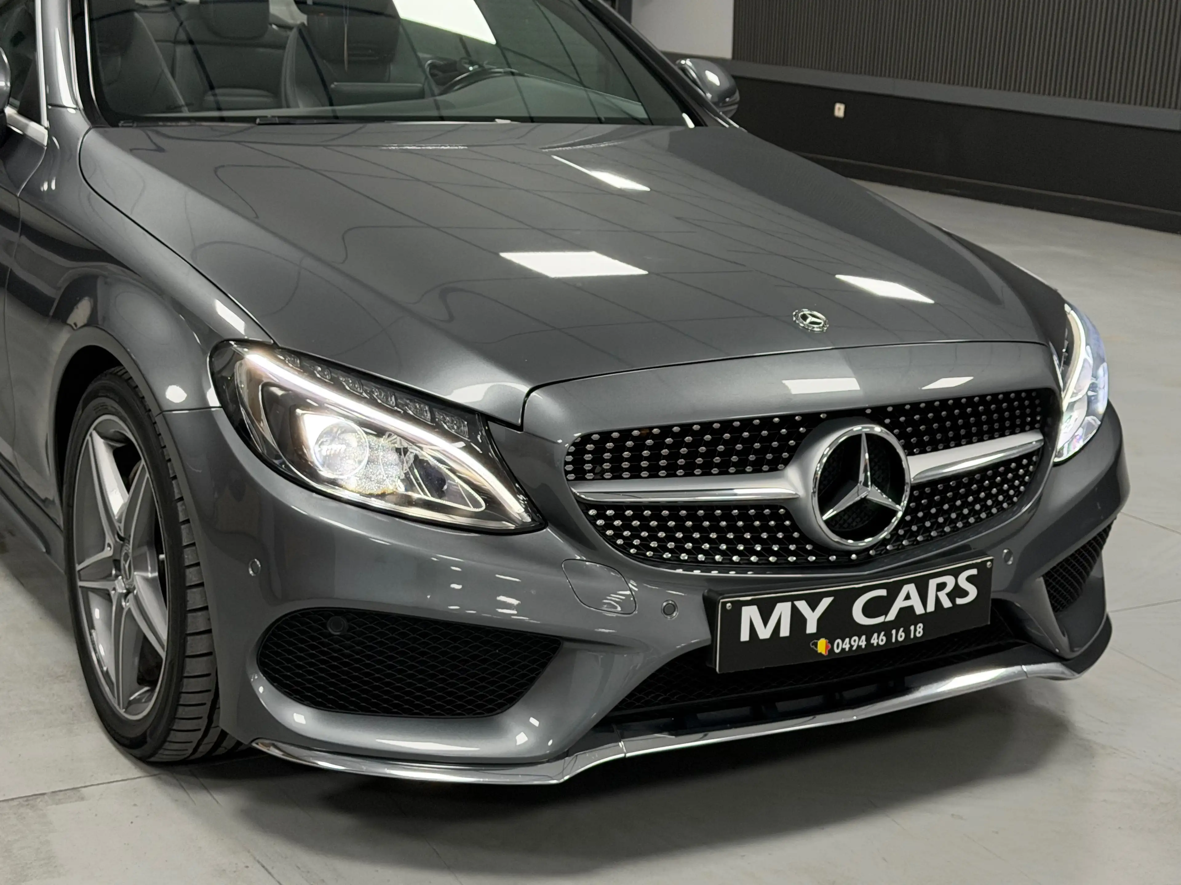 Mercedes-Benz C 220 d Cabriolet PACK AMG Airscarf Gps Xenon Led Cuir Clim Full Options Garantie 1An — photo 14