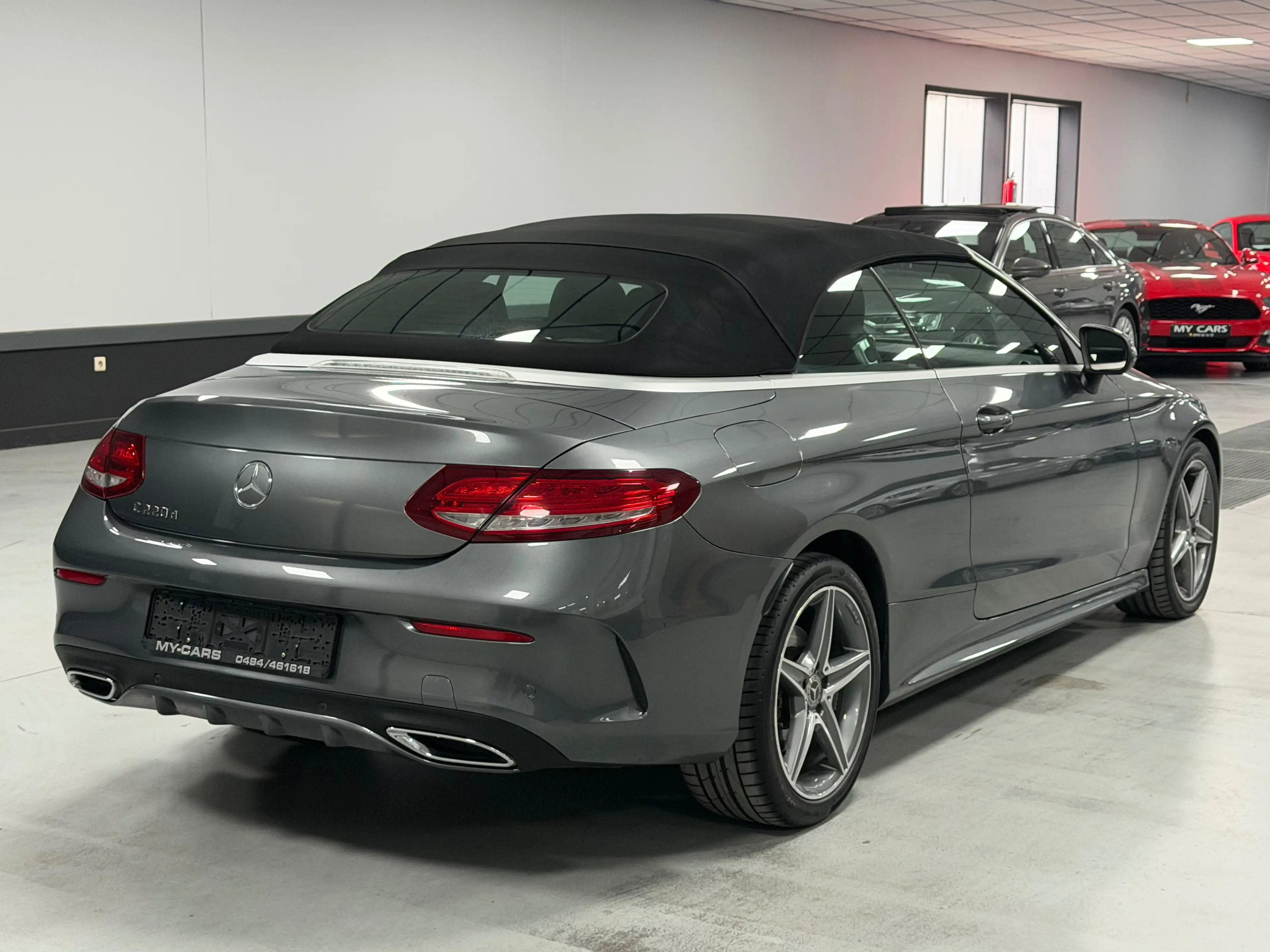 Mercedes-Benz C 220 d Cabriolet PACK AMG Airscarf Gps Xenon Led Cuir Clim Full Options Garantie 1An — photo 7