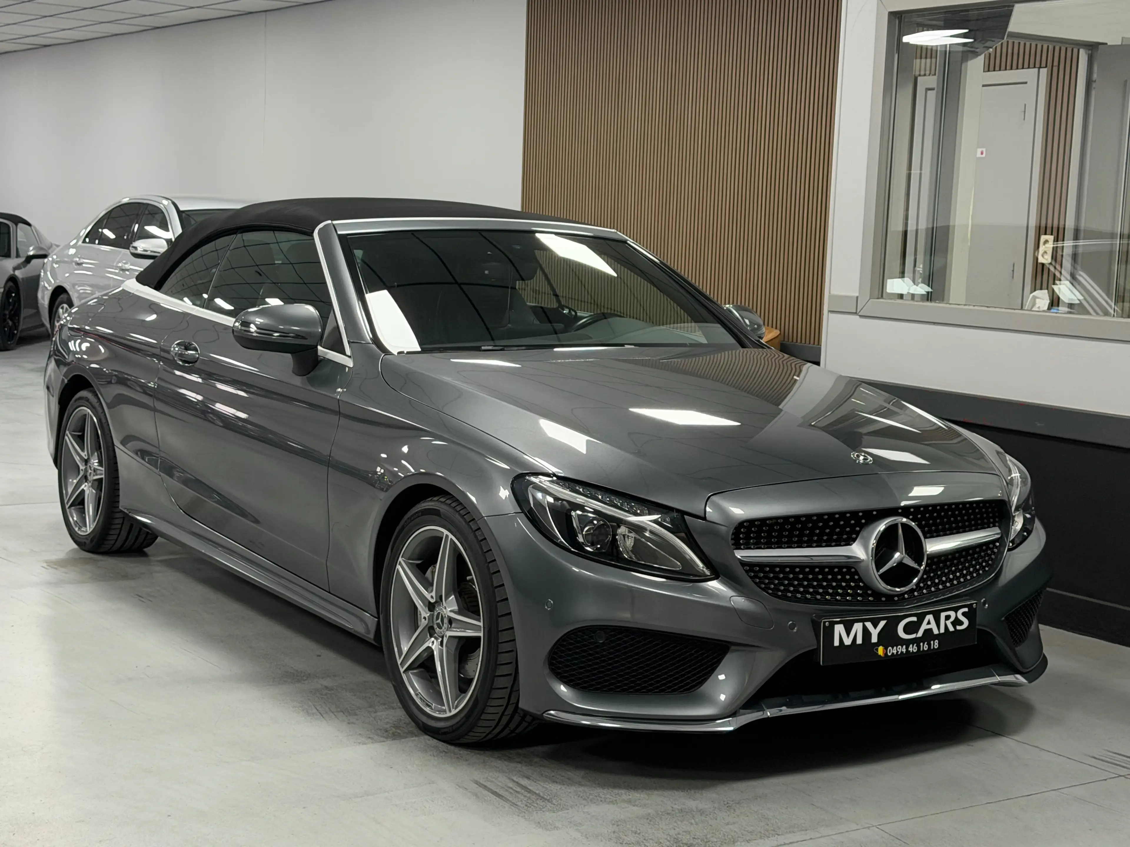 Mercedes-Benz C 220 d Cabriolet PACK AMG Airscarf Gps Xenon Led Cuir Clim Full Options Garantie 1An — photo 6
