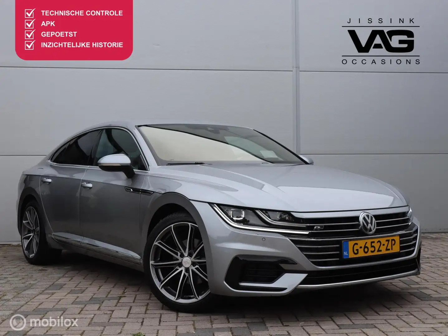 Volkswagen Arteon 2.0 TSI R Line Acc Trekhaak Virtual Alcantara Grijs - 1