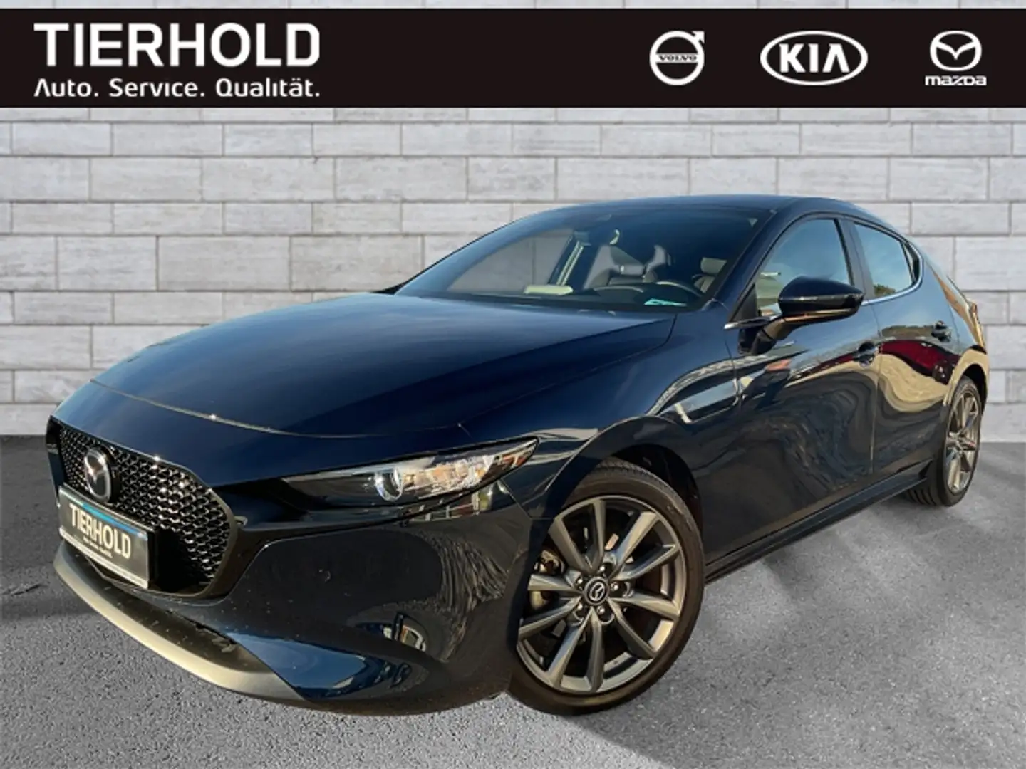 Mazda 3 G122 Selection AT ACC HUD Kamera BLIS Navi 18" Blau - 2