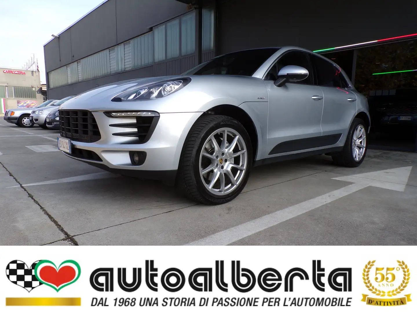 Porsche Macan 3.0d S 250cv pdk (iva 22% deducibile compresa) Argento - 1