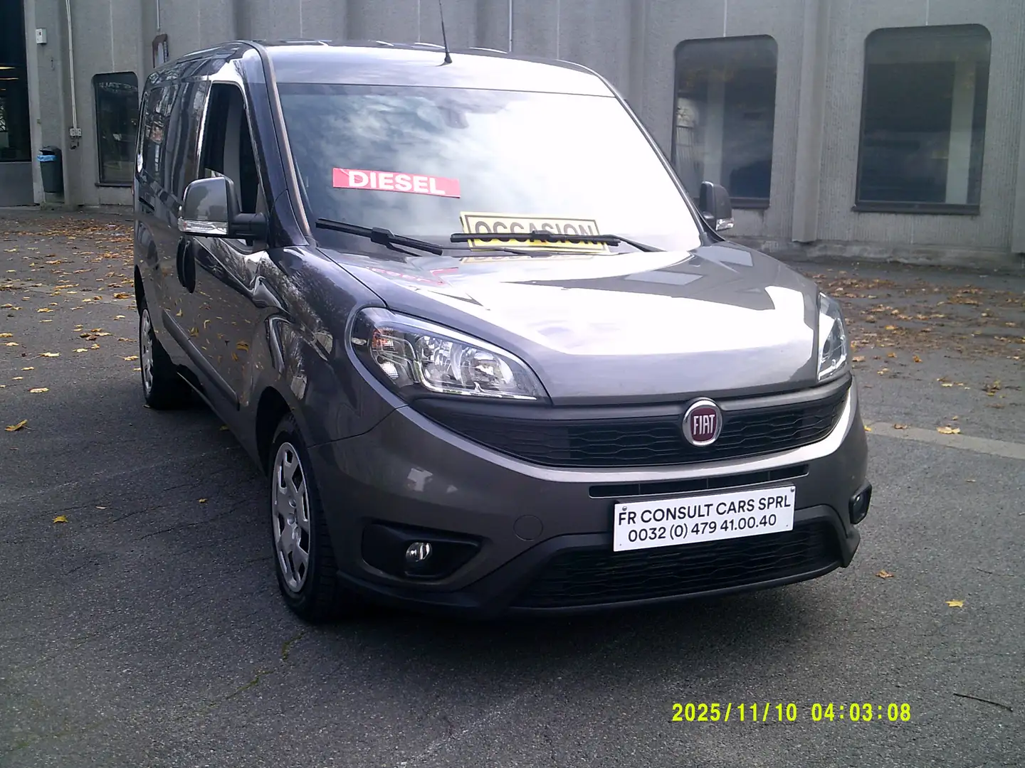 Fiat Doblo CARGO MODELE SX MAXI Grijs - 2