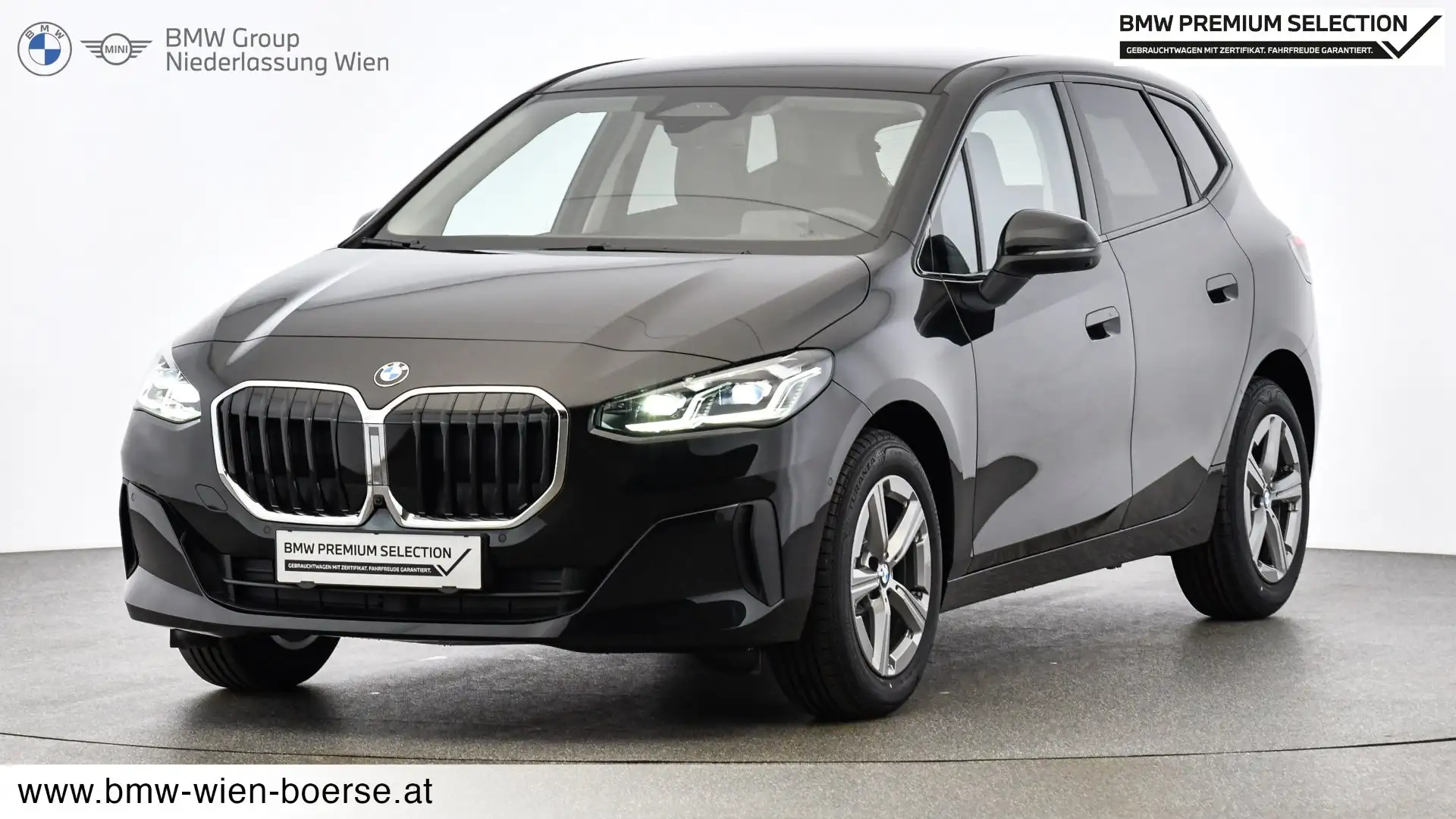 BMW 218 i Active Tourer Schwarz - 1