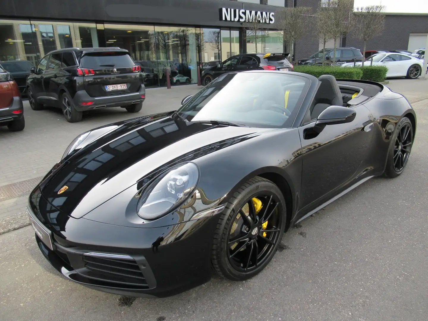 Porsche 992 911 Carrera Cabrio 3.0 Turbo-Sport Chrono Plus-PDK Schwarz - 1