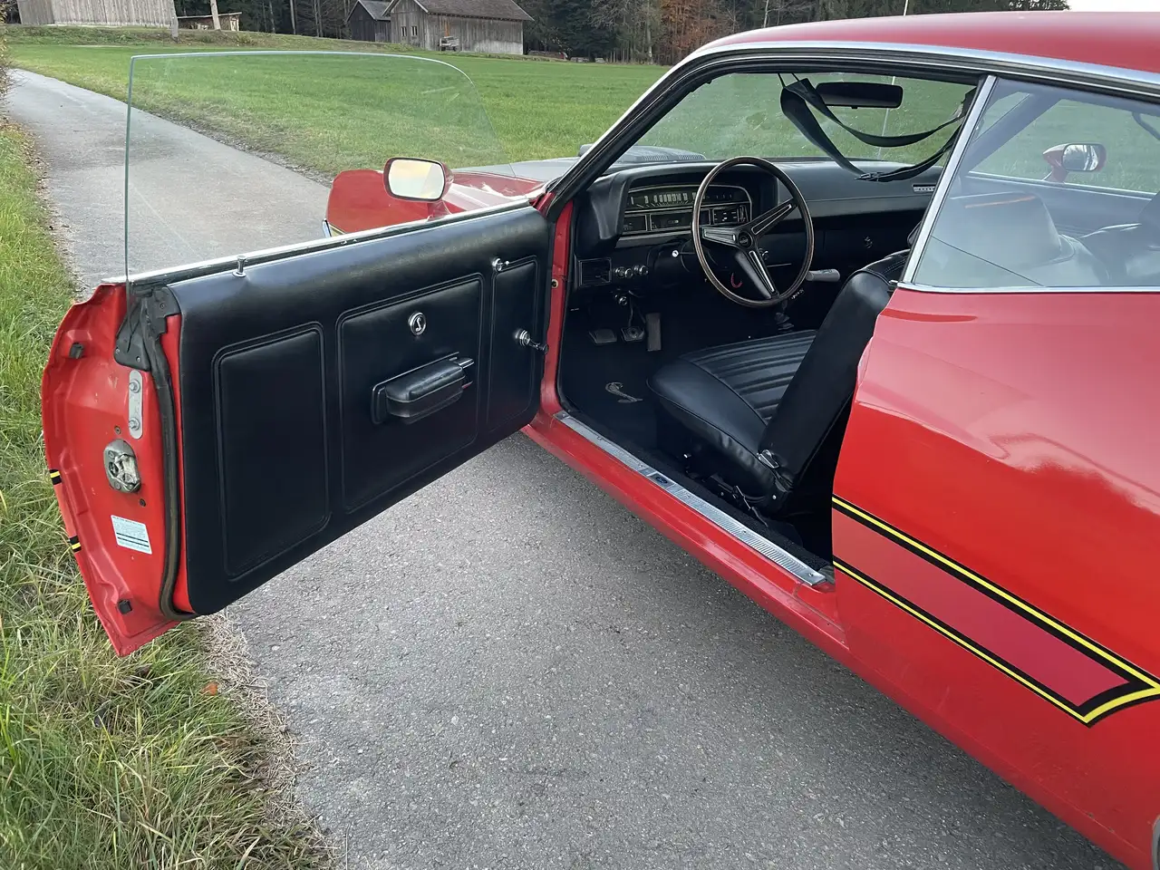 Ford Mustang Torino Cobra 1971 351c 4-Speed Trak Loc, foto 9