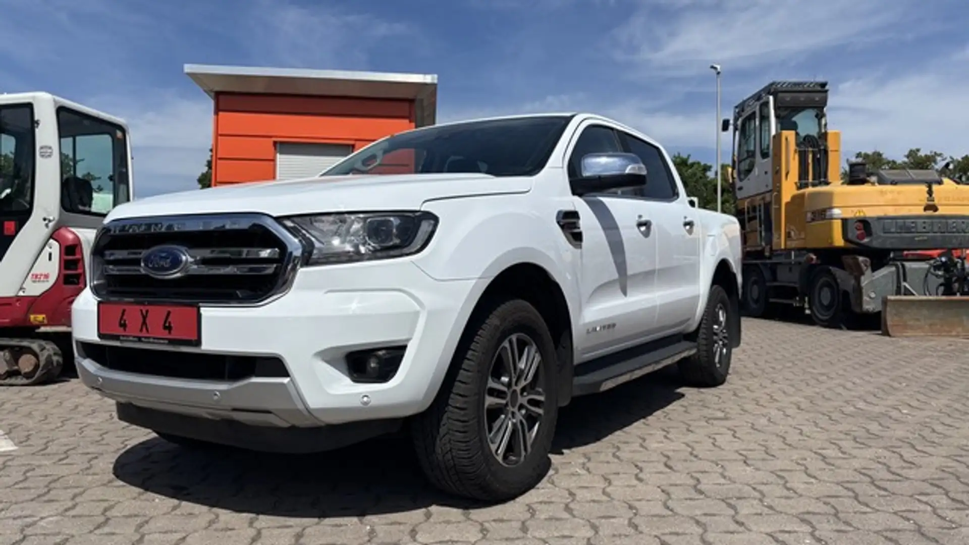 Ford Ranger Limited 4x4 Rfk Keyless Go AHK Klima Blanc - 1