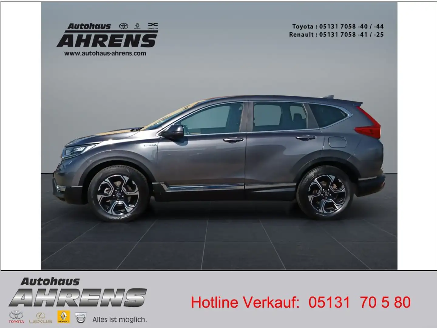 Honda CR-V 2.0 i-MMD Hybrid 2WD Elegance Allwetter Argent - 2