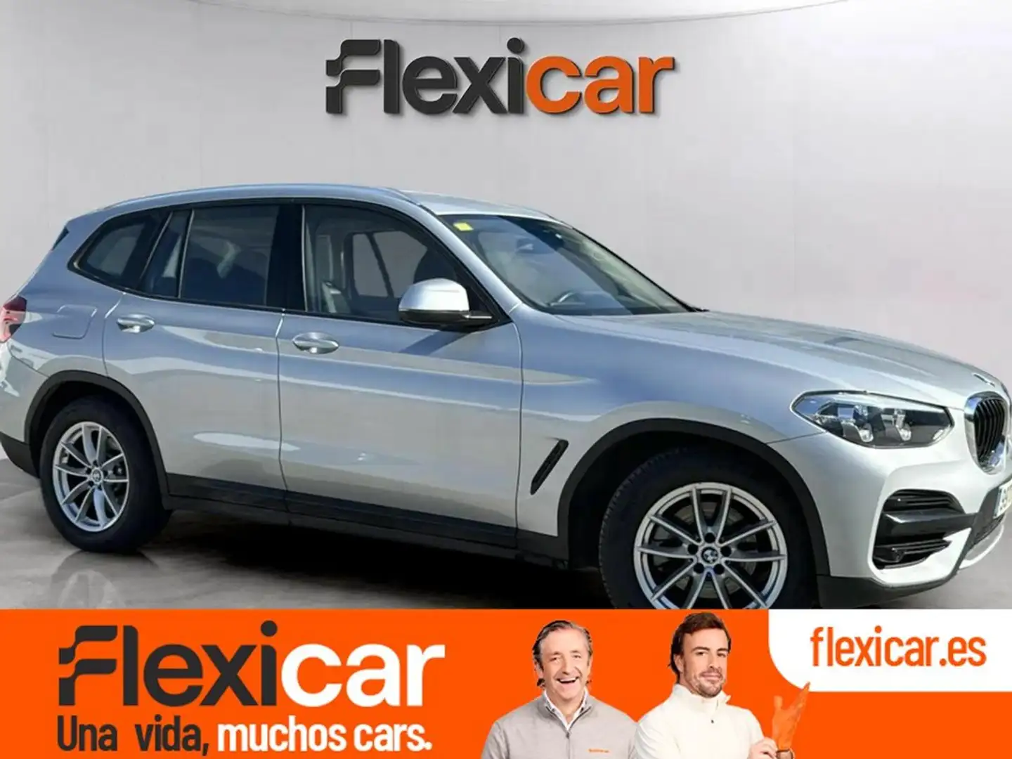 BMW X3 sDrive 18dA Gris - 1