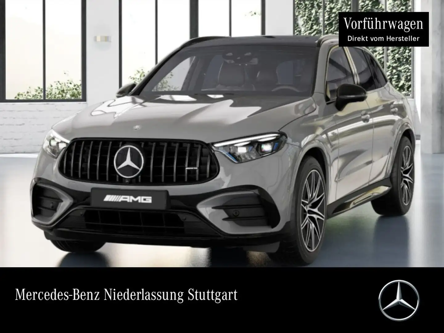 Mercedes-Benz GLC 43 AMG GLC 43 4M NIGHT+PANO+360+AHK+BURMESTER+KEYLESS+9G Šedá - 1