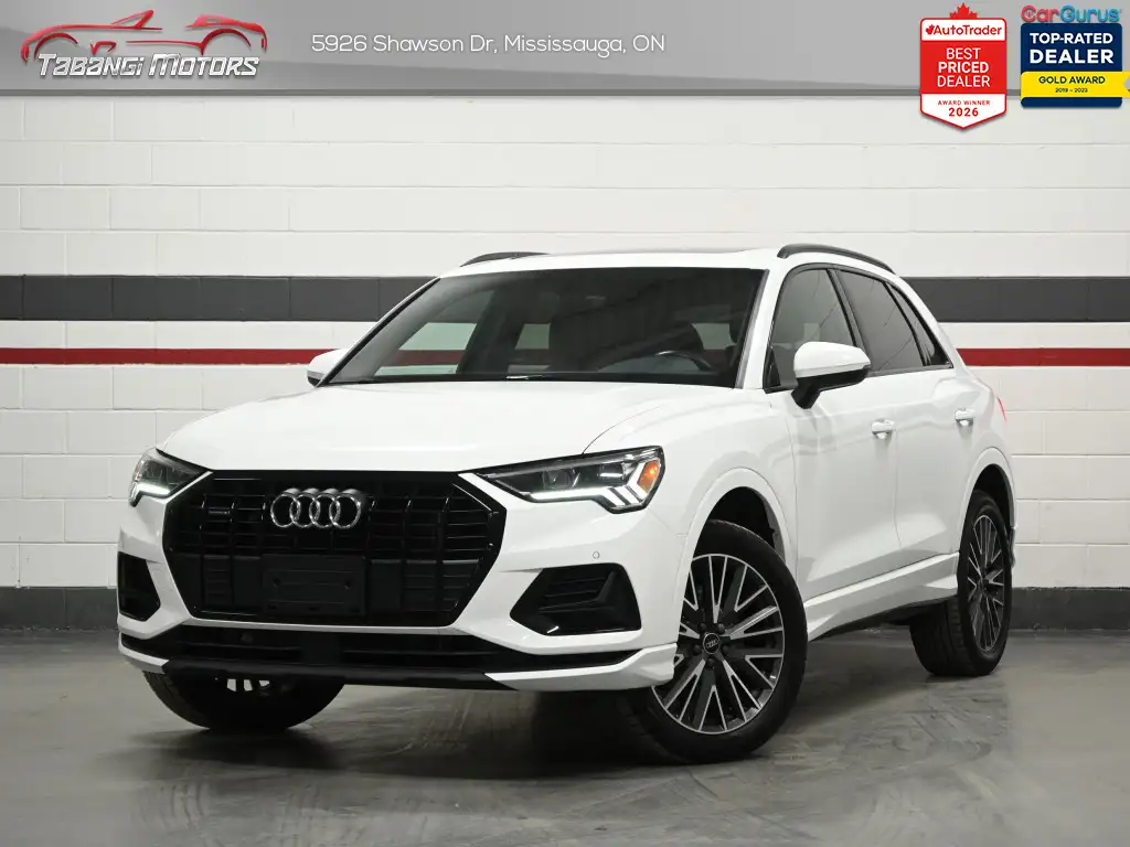 2022 Audi Q3 No Accident Leather Panoramic Roof Heated Seats