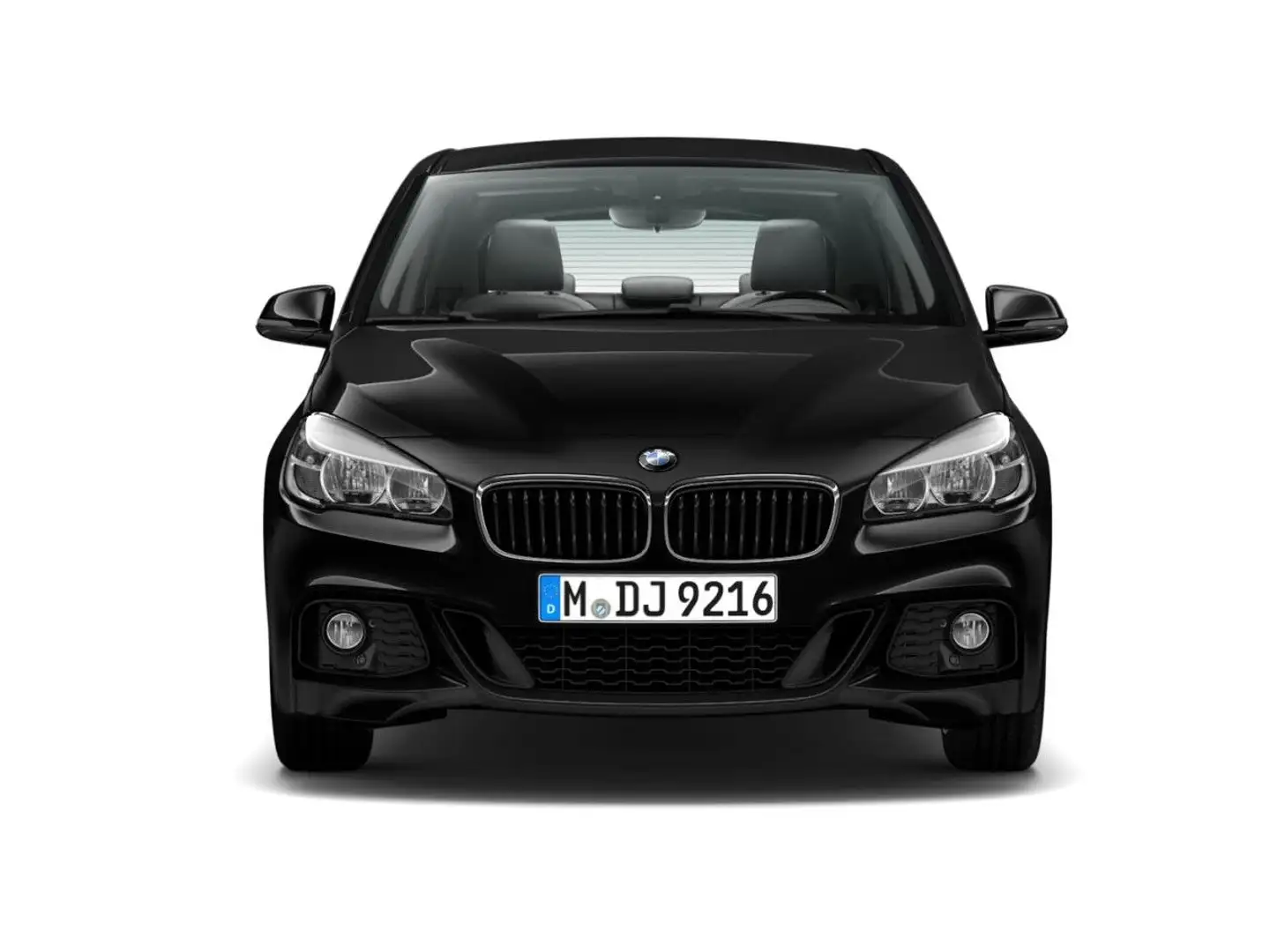 BMW 218 i Active Tourer M Sport Navi 1.Hand wenig-km! Zwart - 2