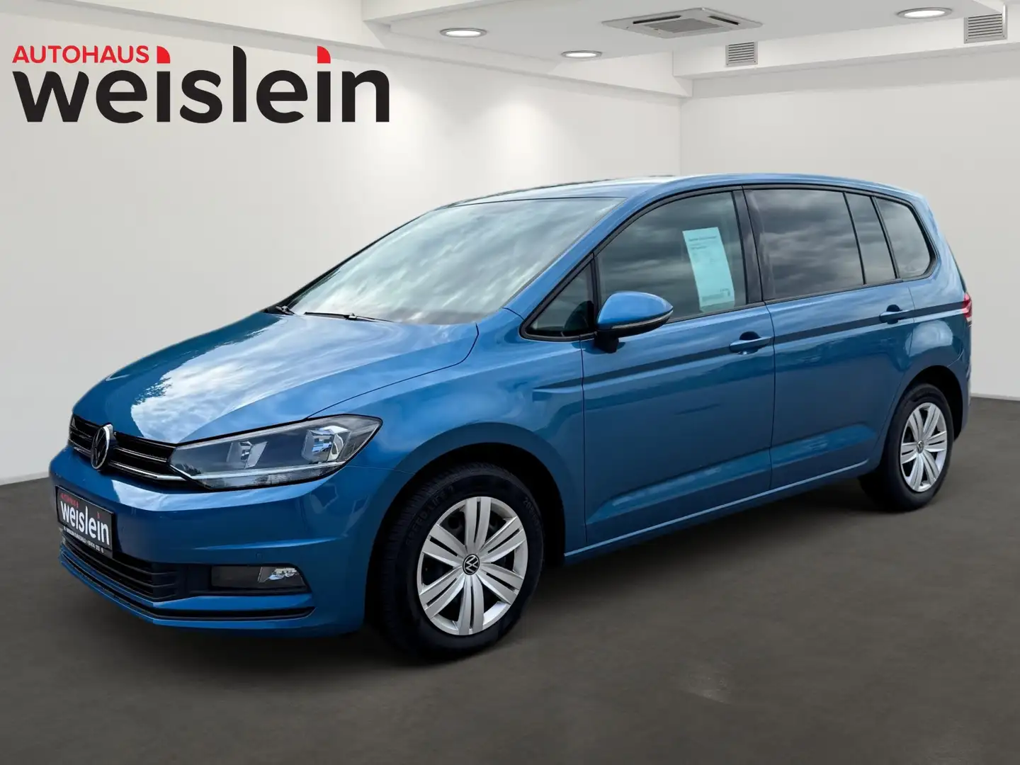 Volkswagen Touran 2,0 TDI Blauw - 1