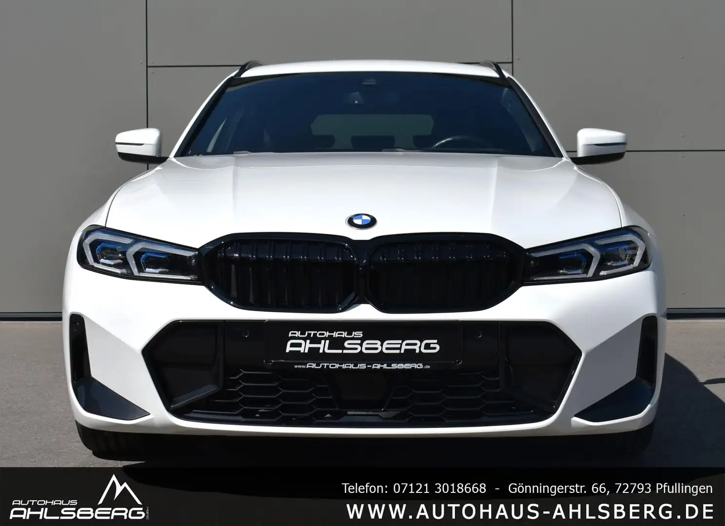 BMW 318 i M SPORT/SHADOW HUD/ACC/WIDES./MEMORY/LED/AHK Blanc - 2
