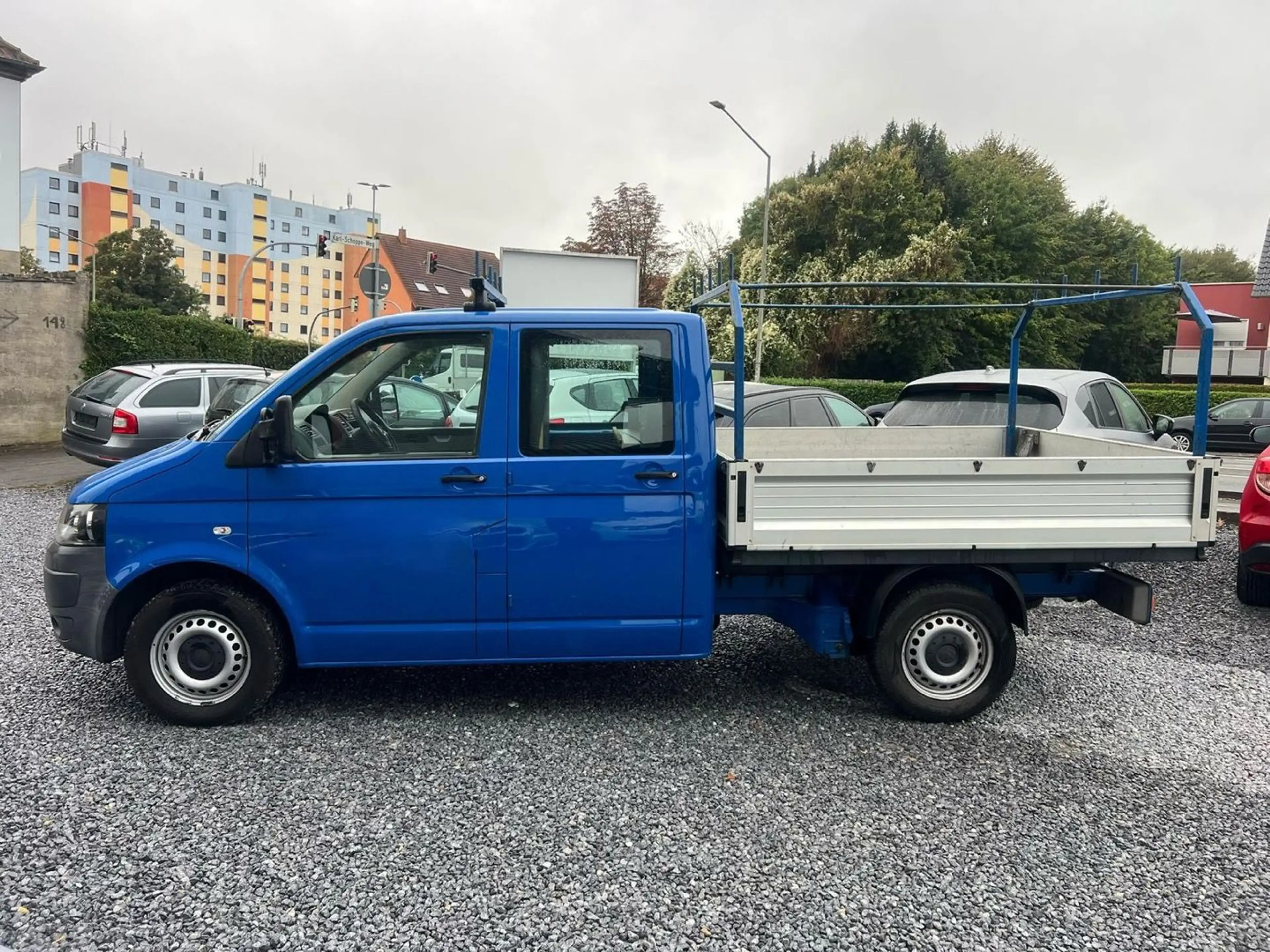 Volkswagen T5 Transporter Pritsche Doppelkabine *AHK*1HAND* — photo 9