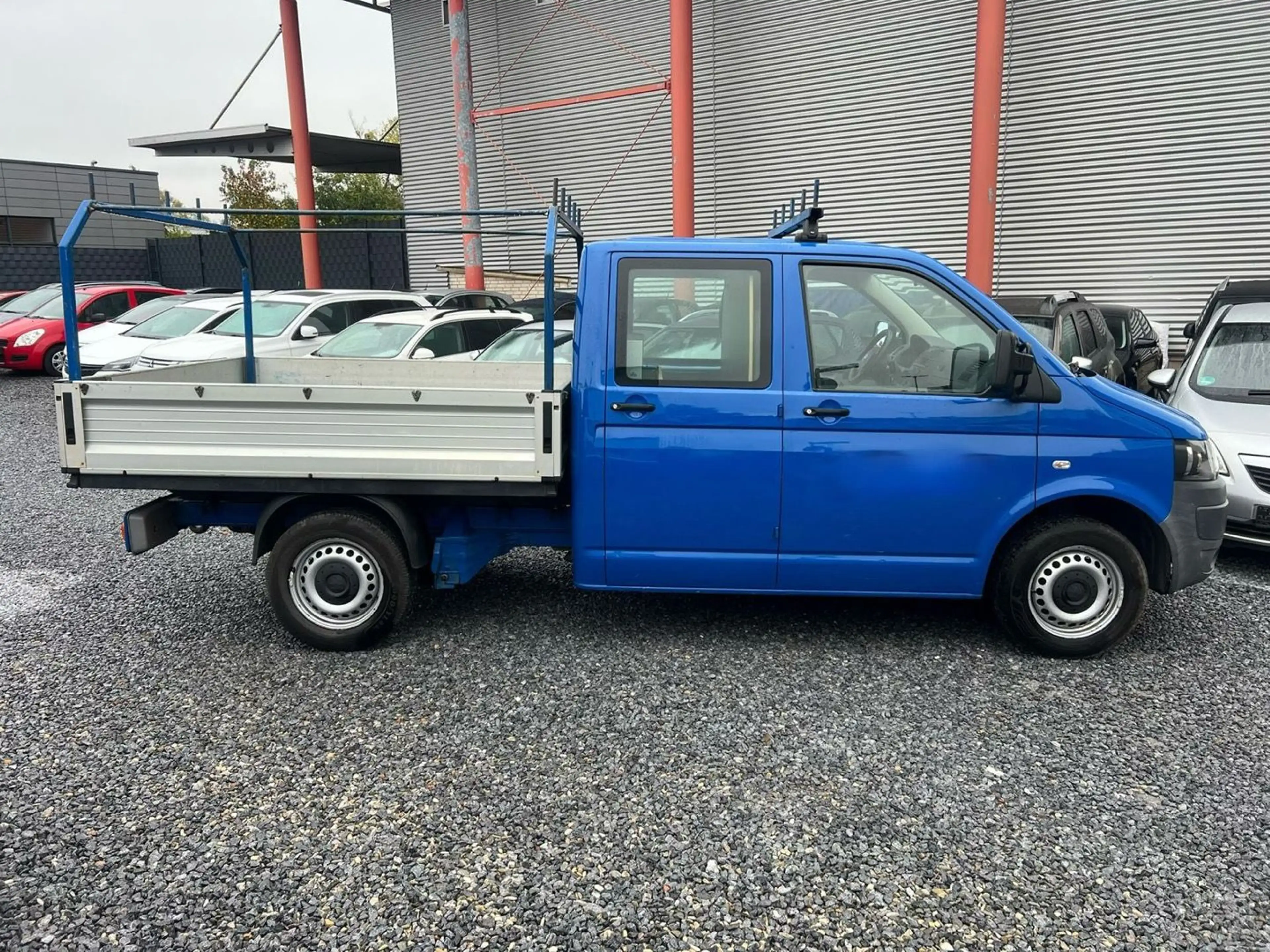 Volkswagen T5 Transporter Pritsche Doppelkabine *AHK*1HAND* — photo 4