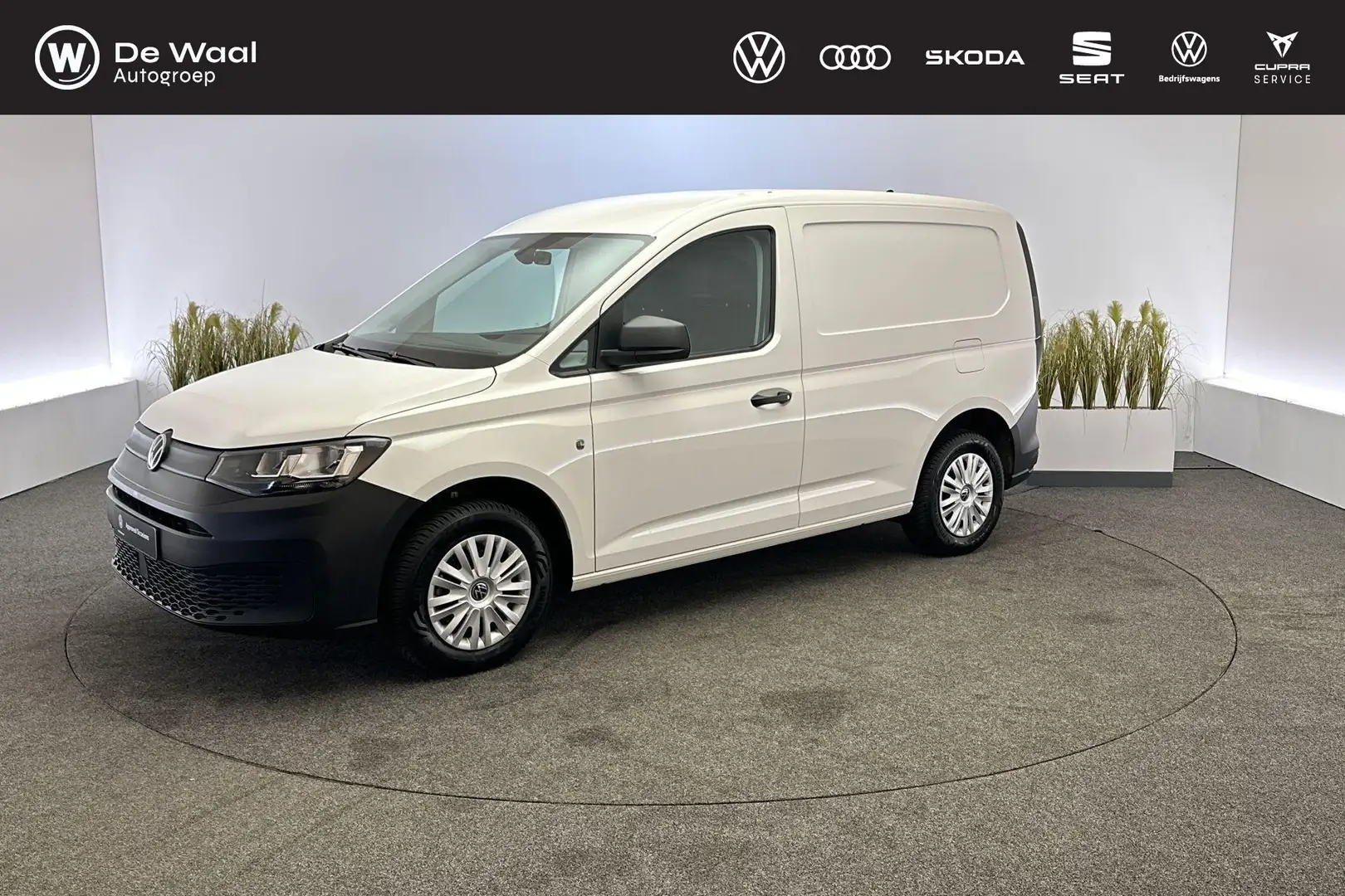 Volkswagen Caddy 2.0 TDI 75pk Comfort | App Connect, Cruise Control Weiß - 1