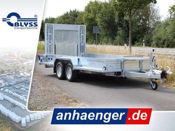 Maschinentransporter Anhänger 406x182x30cm 3,5t