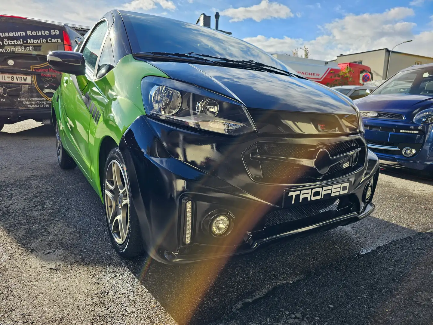 Aixam Sport Trofeo CASALINI Mopedauto mit Pickerl Vert - 2