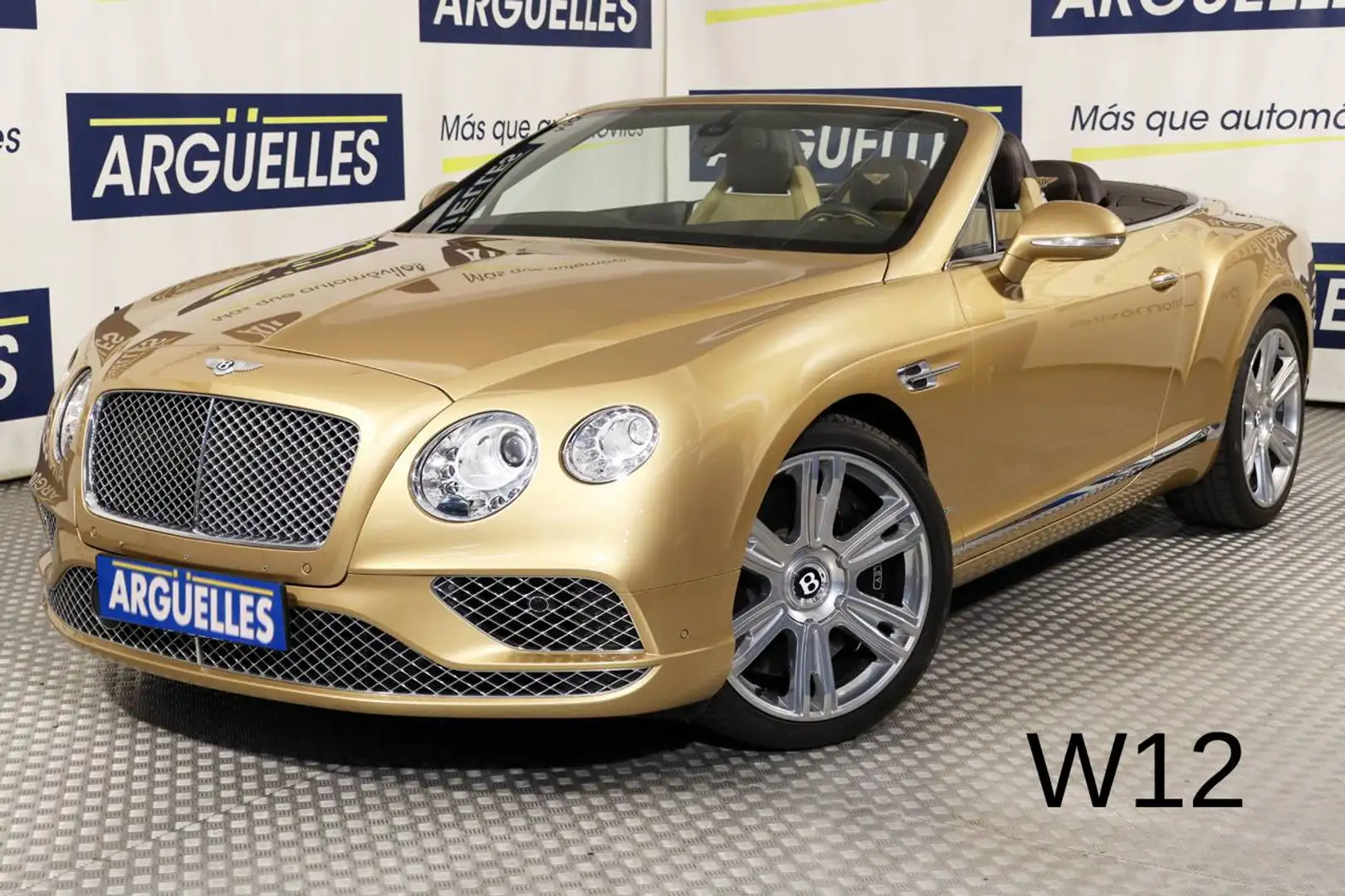 Bentley Continental GTC 6.0 W12 Cabrio 590cv Bej - 1