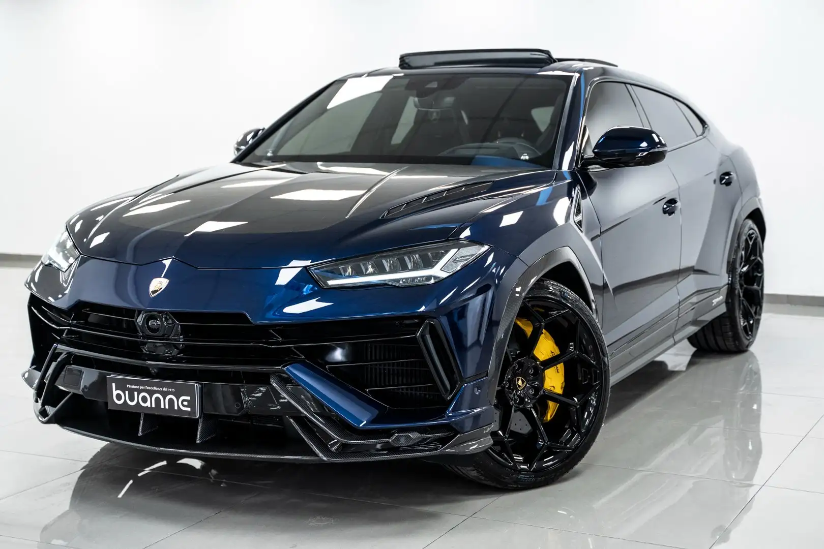 Lamborghini Urus 4.0 V8 PERFORMANTE 60°TH CARBON TETTO B&O AKR. Blu/Azzurro - 1
