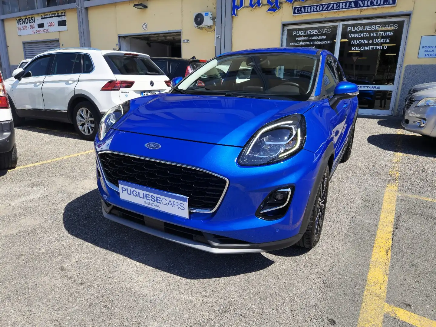 Ford Puma 1.0 ecoboost Hybrid Titanium Azul - 1
