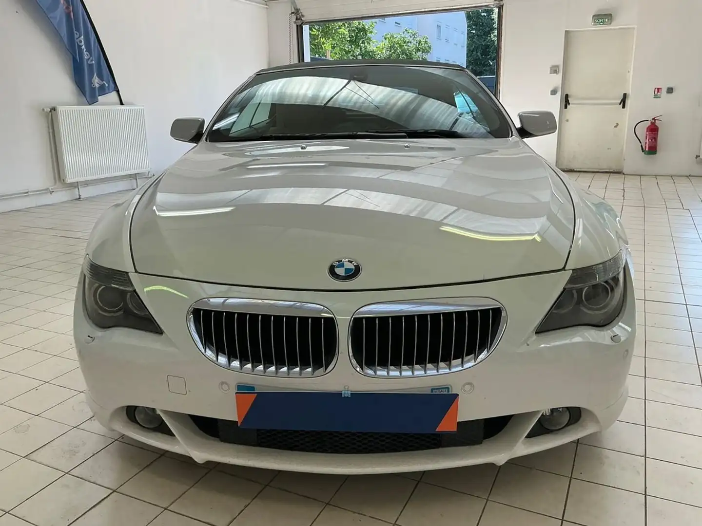 BMW 650 i Cabrio 367CV ! 1 PROPRIETARIO ! BIANCA ORIGINALE White - 2
