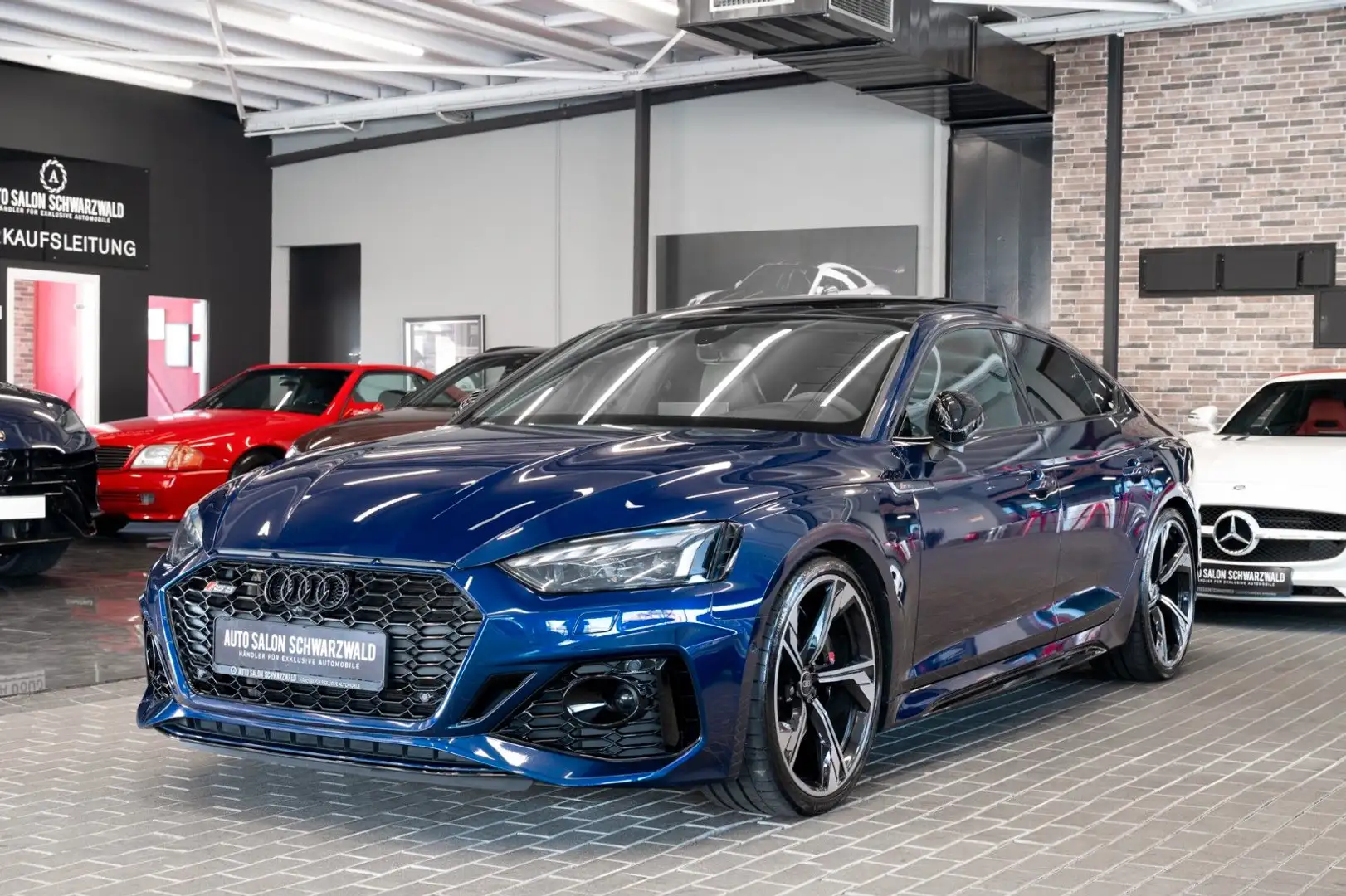 Audi RS5 SB 2.9 TFSI quattro|RS-SITZE|B&O|PANO|LASER Blauw - 2