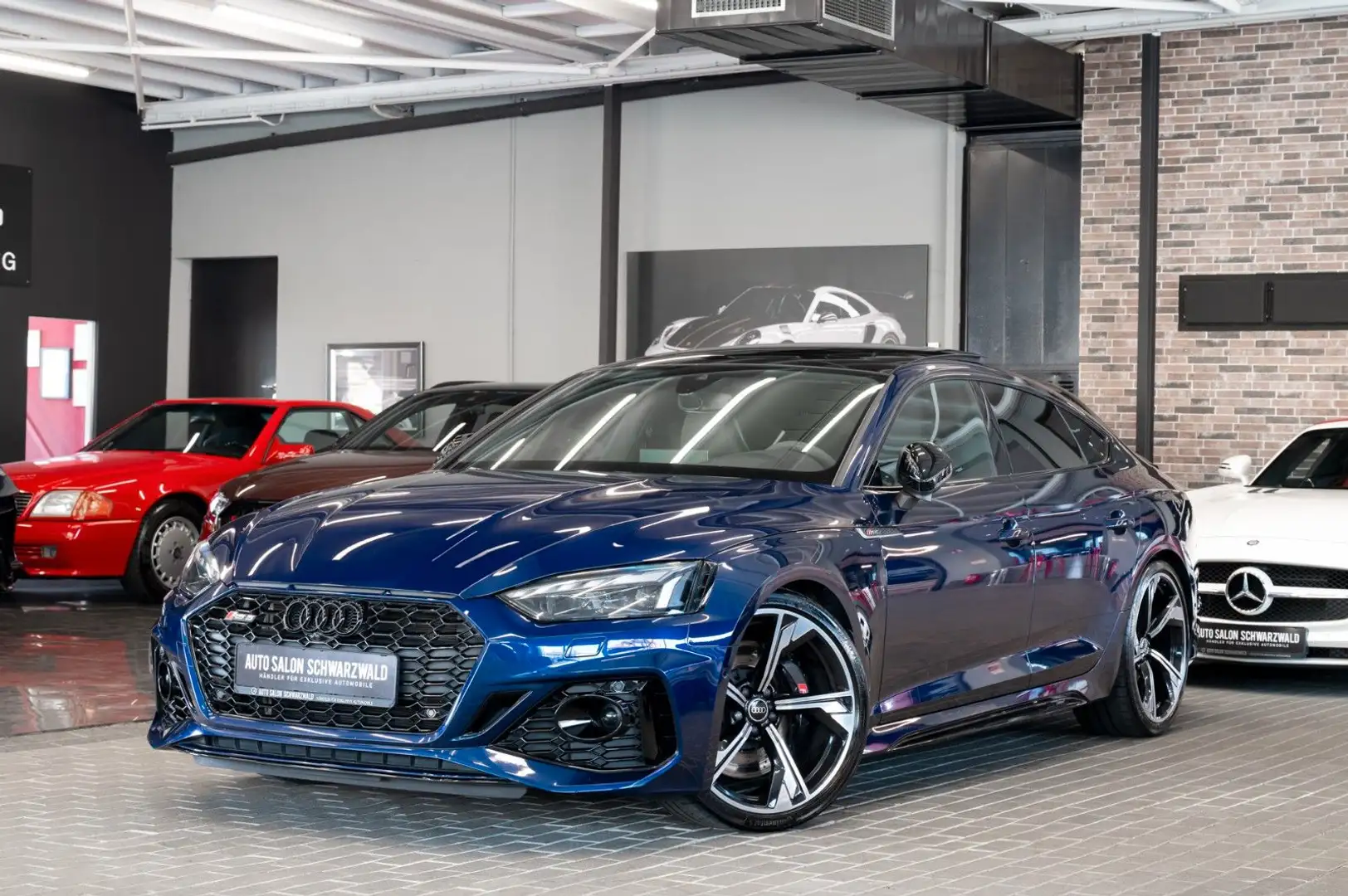 Audi RS5 SB 2.9 TFSI quattro|RS-SITZE|B&O|PANO|LASER Blauw - 1
