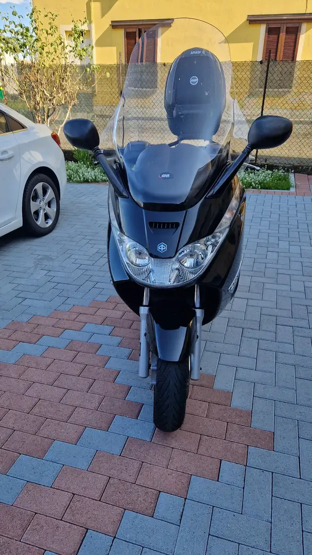 Piaggio X 8 bauletto e parabrezza nuovo Nero - 1