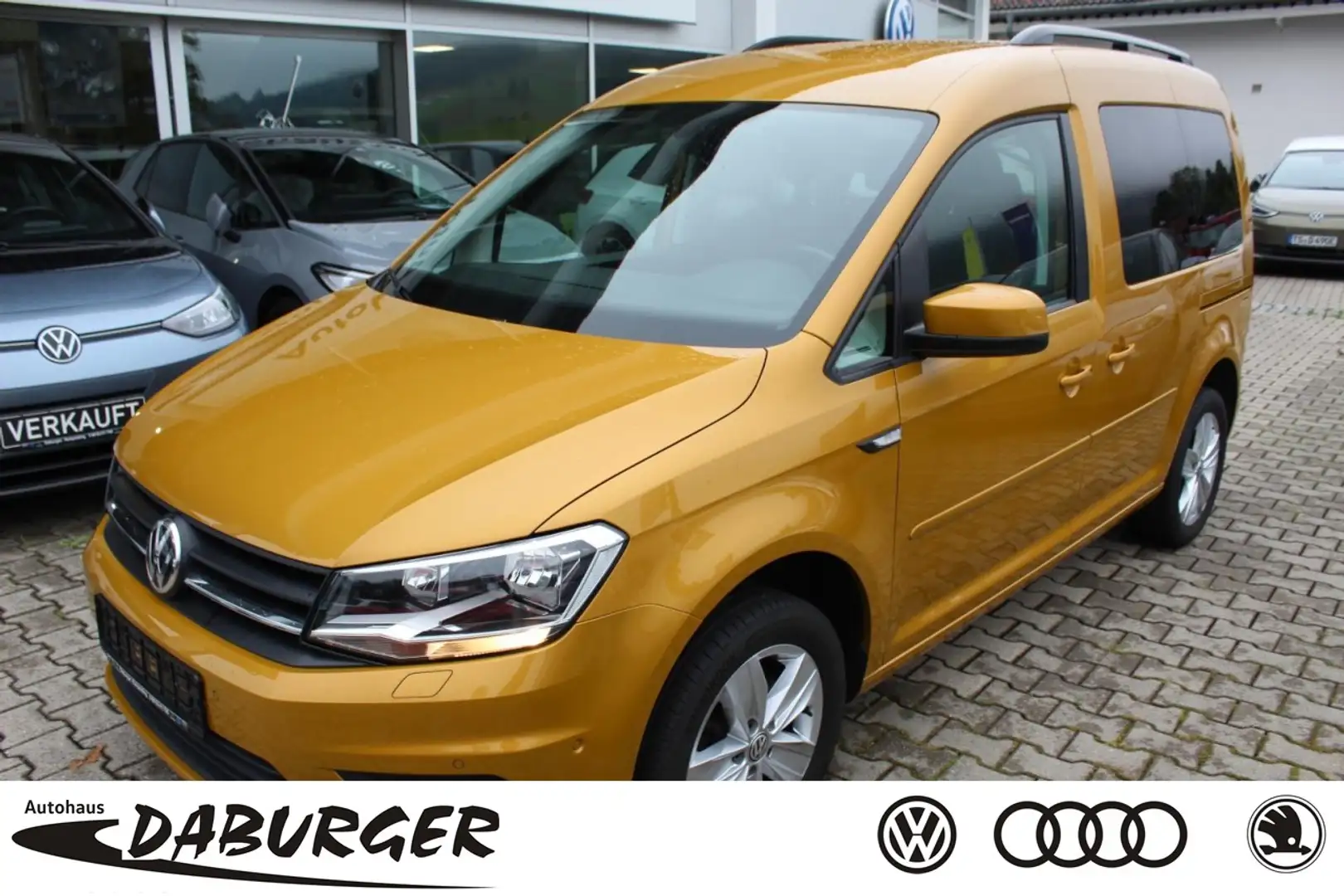 Volkswagen Caddy 1.4 TSI Beach Sitzheizung+Navi+16-Zoll-ALU Klima Jaune - 1