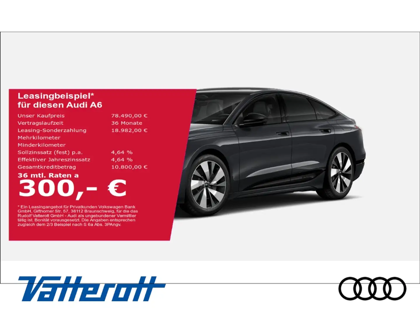 Audi A6 Sportback performance S line Pano TechPro Grau - 1