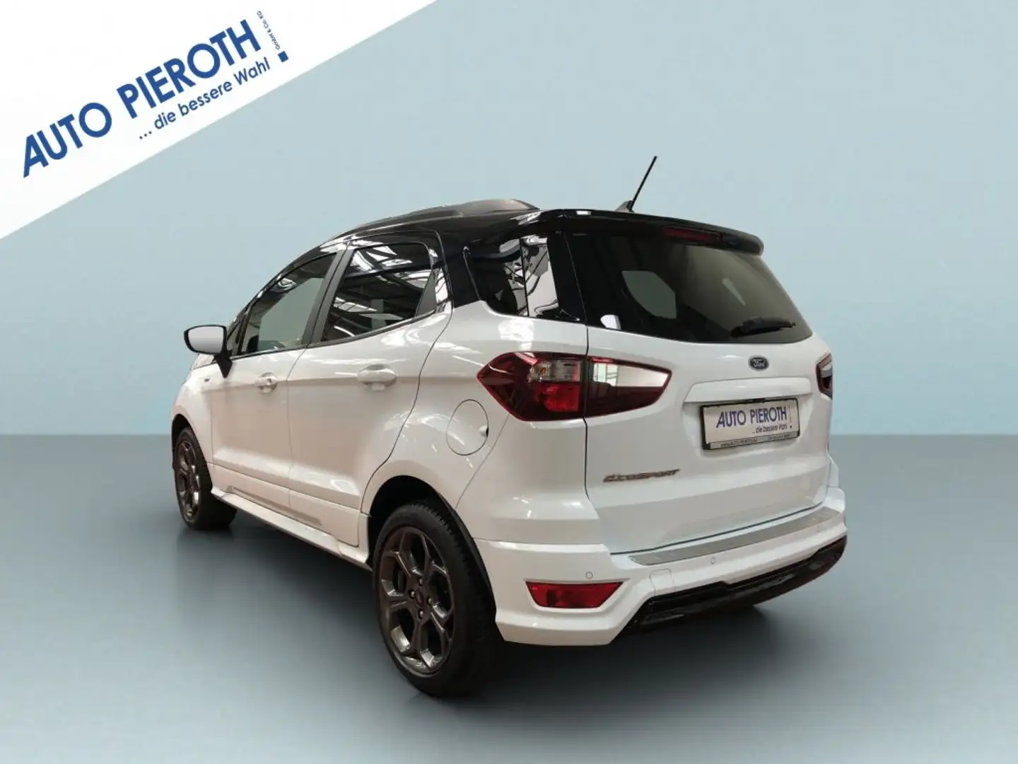 Ford EcoSport 1.0 EcoBoost Aut. ST-LINE Weiß - 2