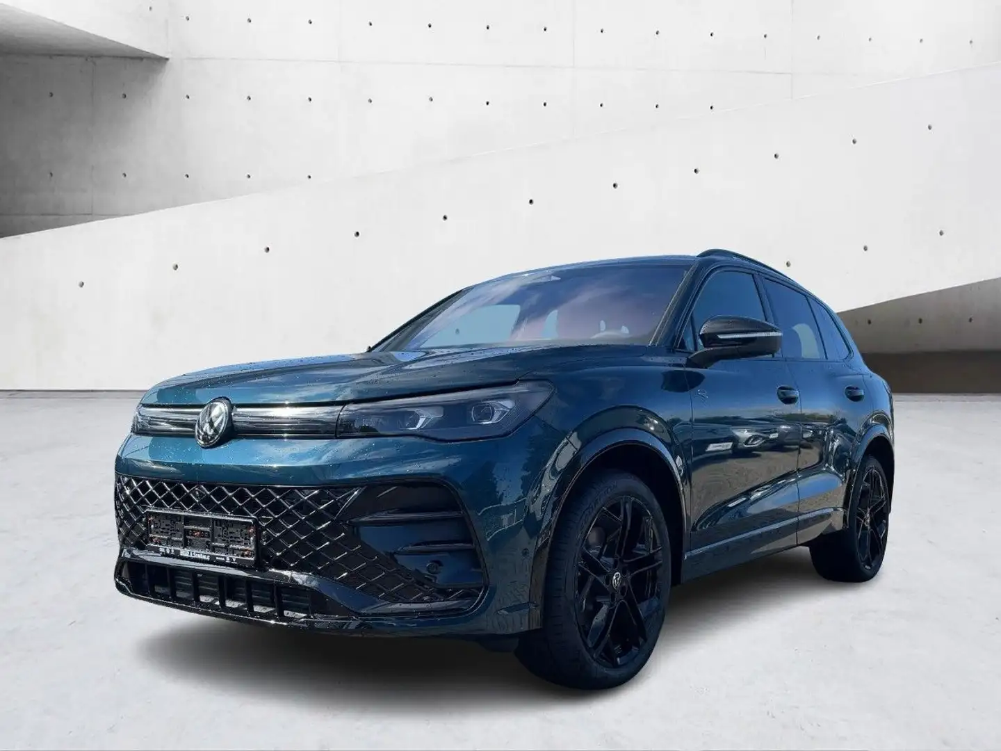 Volkswagen Tiguan R-Line Black 2.0 TDI 4M PANO AHK MATRIX Blau - 2