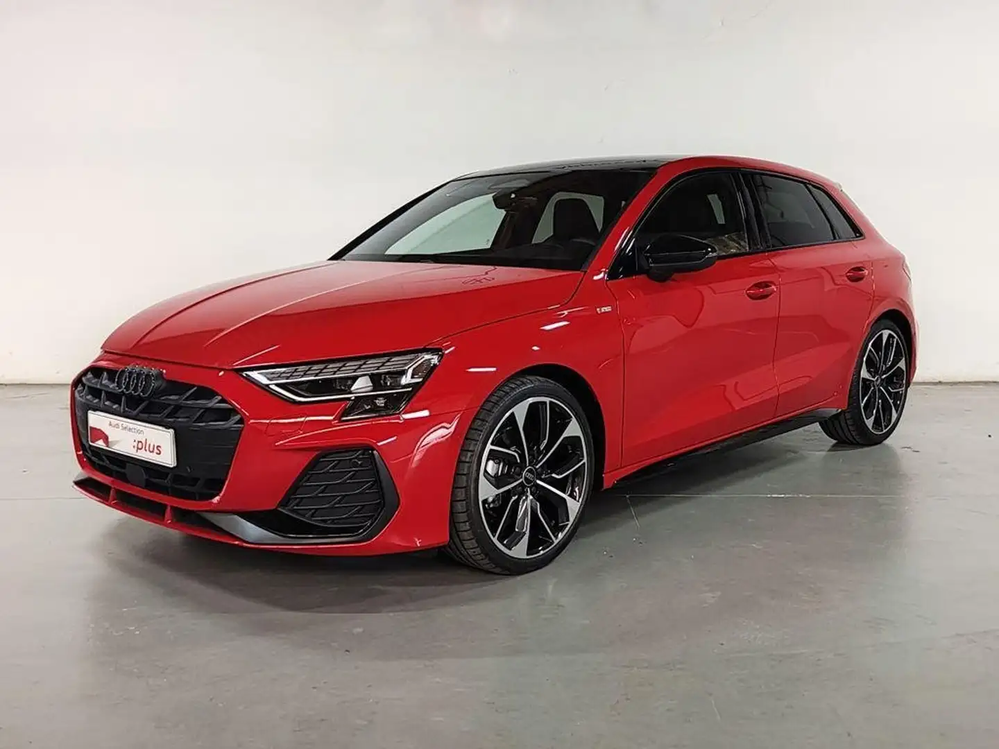 Audi A3 Sportback TDI Black line edition S tronic 110kW Rojo - 1