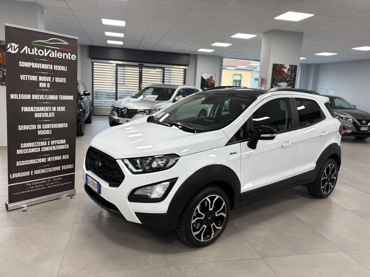 Ford EcoSport 1.0 EcoBoost 125 CV Start&Stop Active Bianco - 1