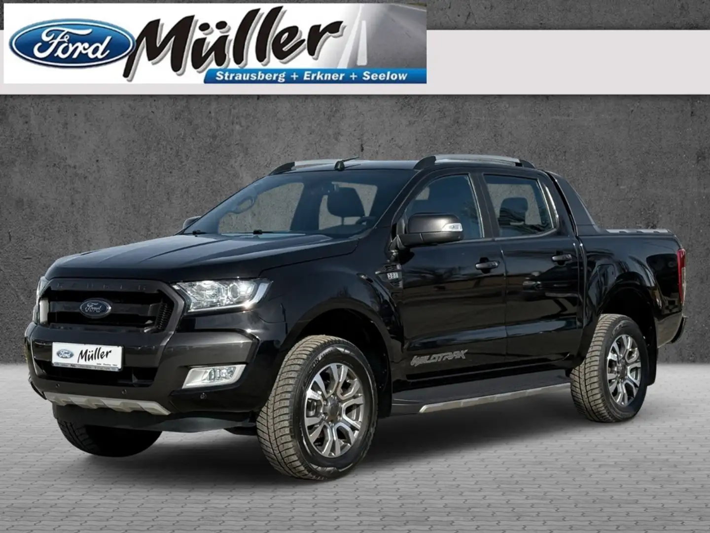 Ford Ranger Wildtrak 4x4 3.2 TDCi Negro - 1