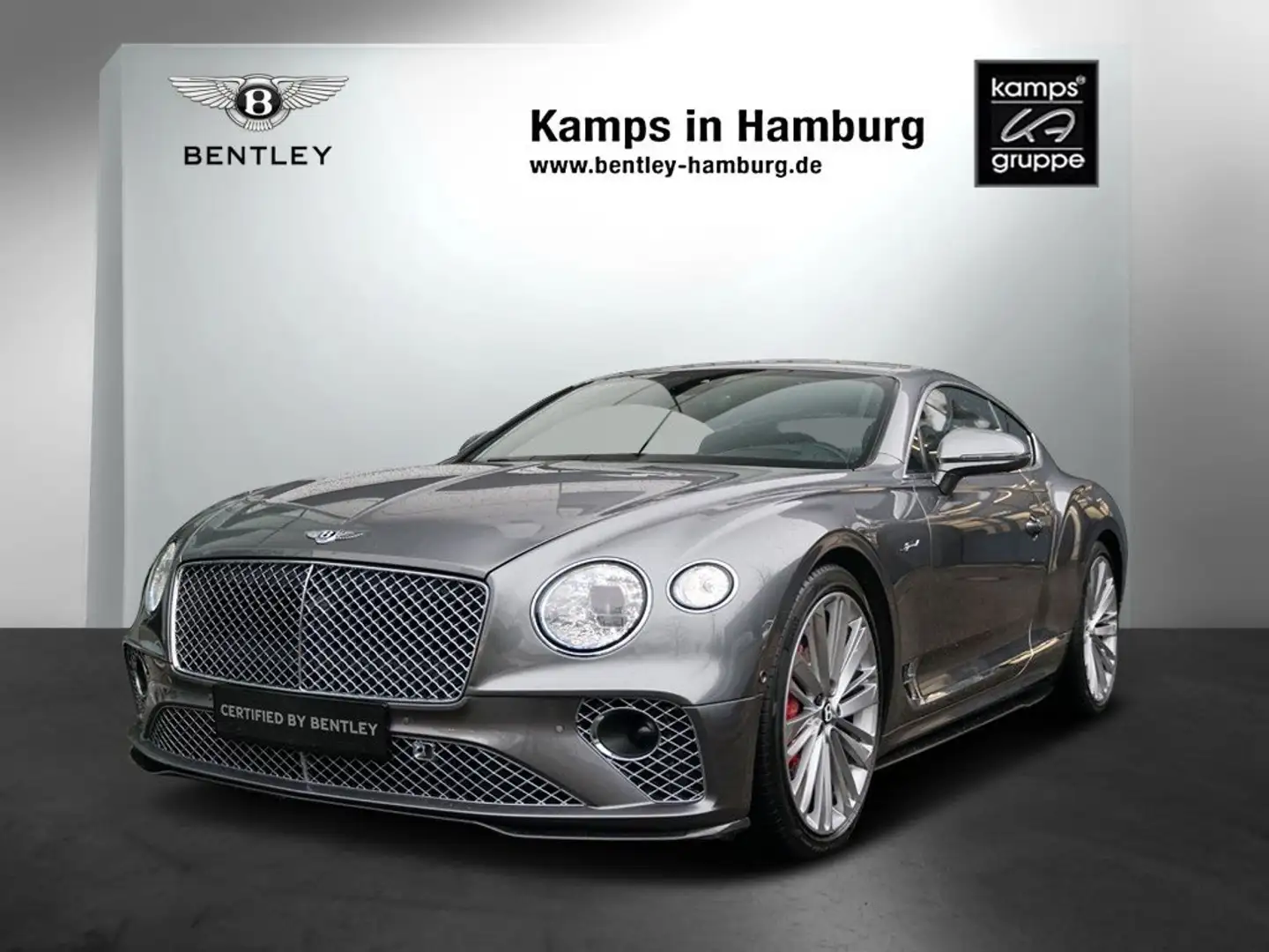 Bentley Continental GT W12 Speed *Carbon Ceramic Brakes* Gri - 1