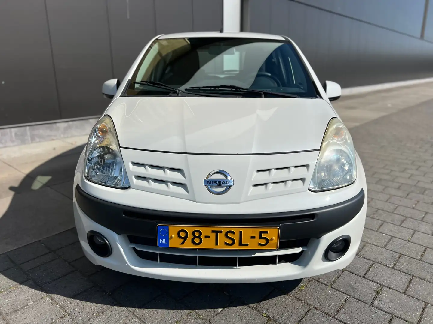 Nissan Pixo 1.0 Look Pure Drive|Dealer onderh|Airco|NAP|Elektr Blanco - 2