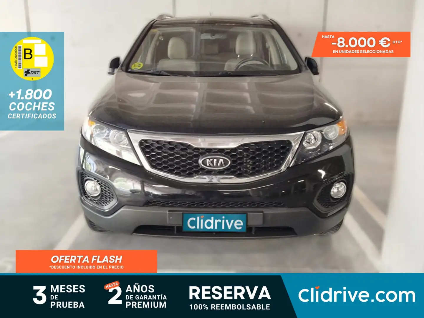 Kia Sorento 2.2 CRDi Active 4x4 Noir - 1