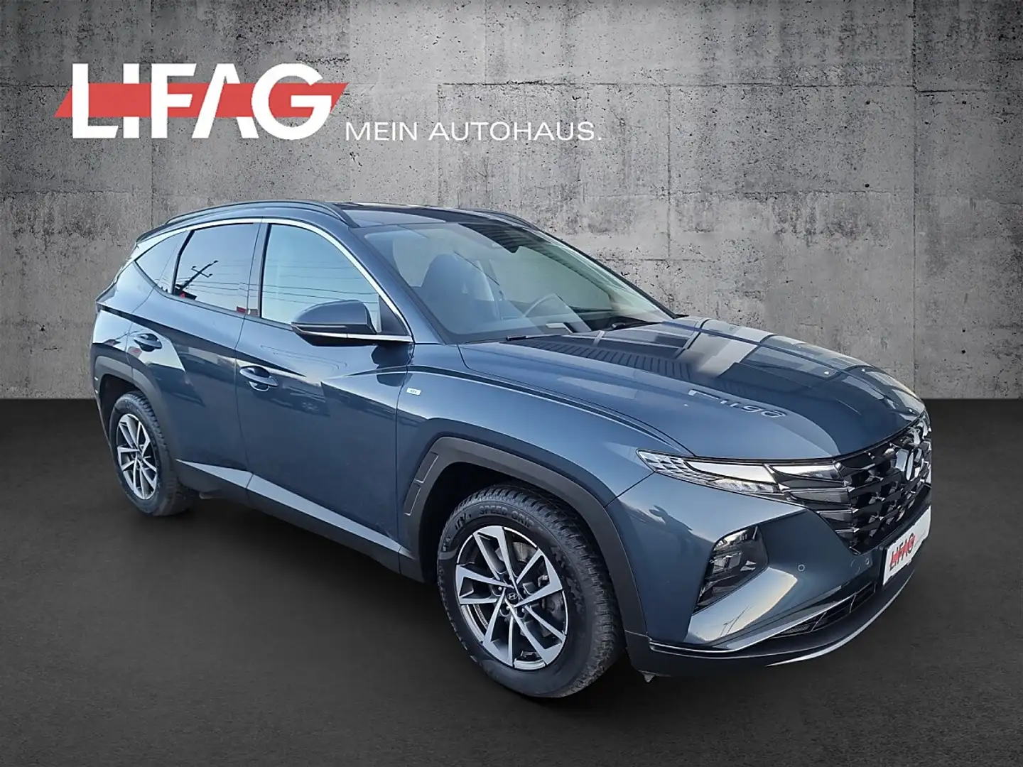 Hyundai TUCSON Tucson 1,6 T-GDI 2WD 48V Trend Line *ab €21.990,-* Gris - 1