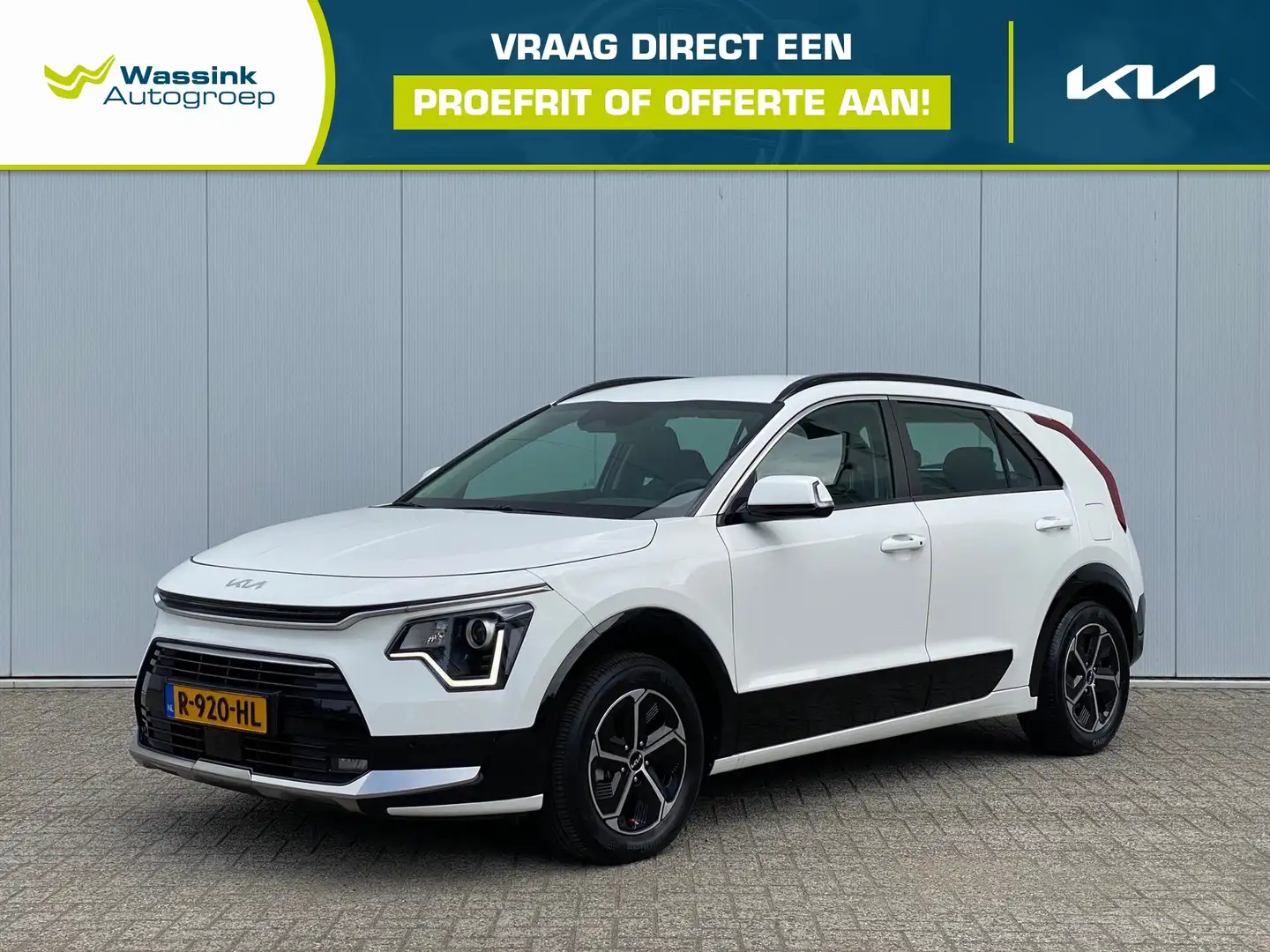 Kia Niro 1.6 GDi Hybrid 141pk DCT6 DynamicLine | Camera | N Blanc - 1