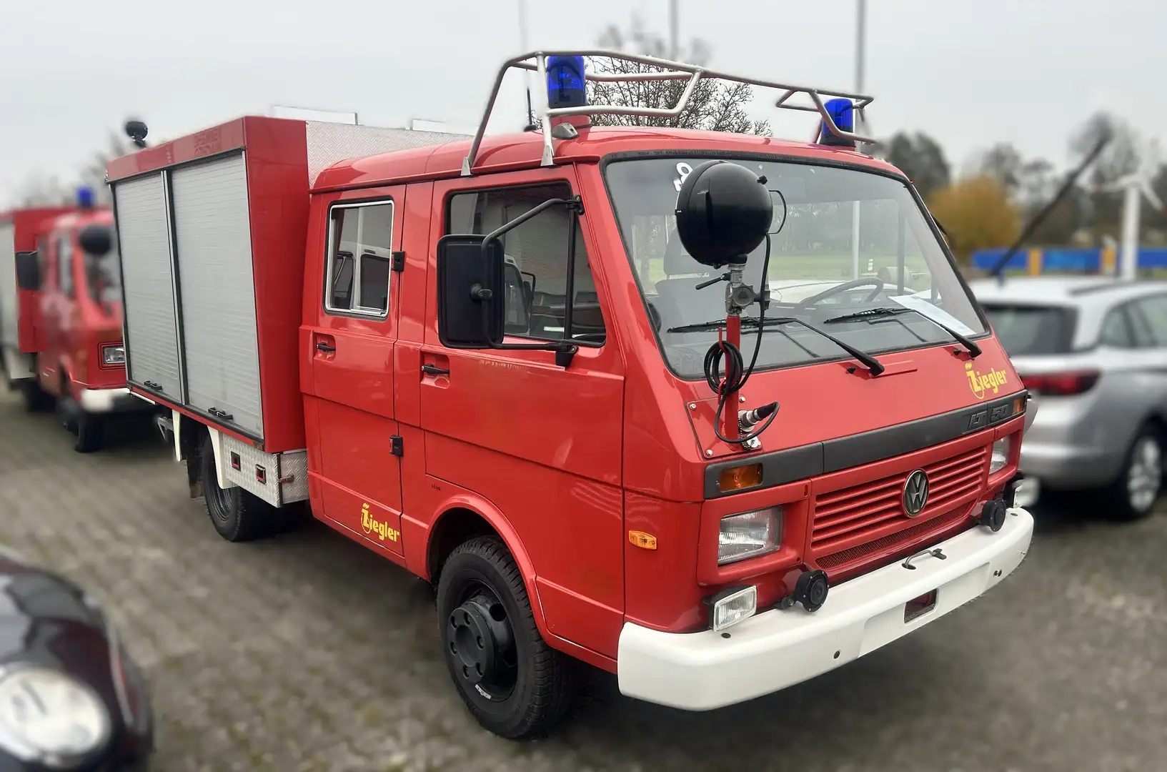 Volkswagen LT 50 Diesel DoKa. Feuerwehr Koffer 1. Hand AHK Servo - 1