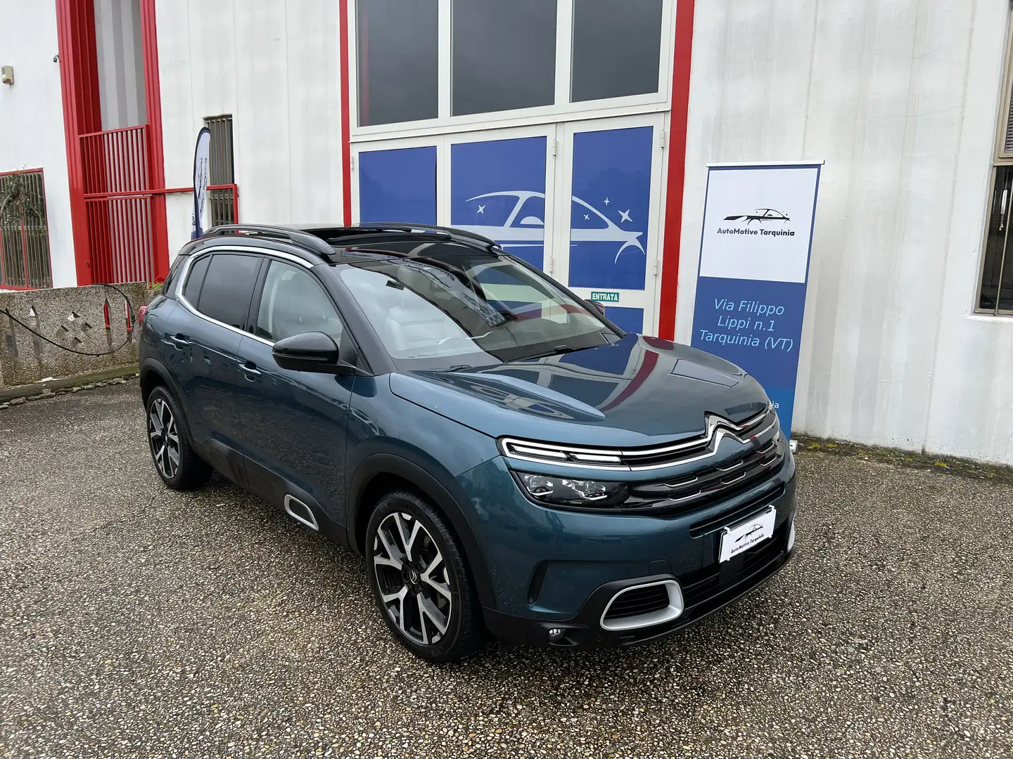 Citroen C5 Aircross 1.5 Bluehdi 130cv SHINE PACK EAT8-TETTO-CERCHI 19 Blu/Azzurro - 2