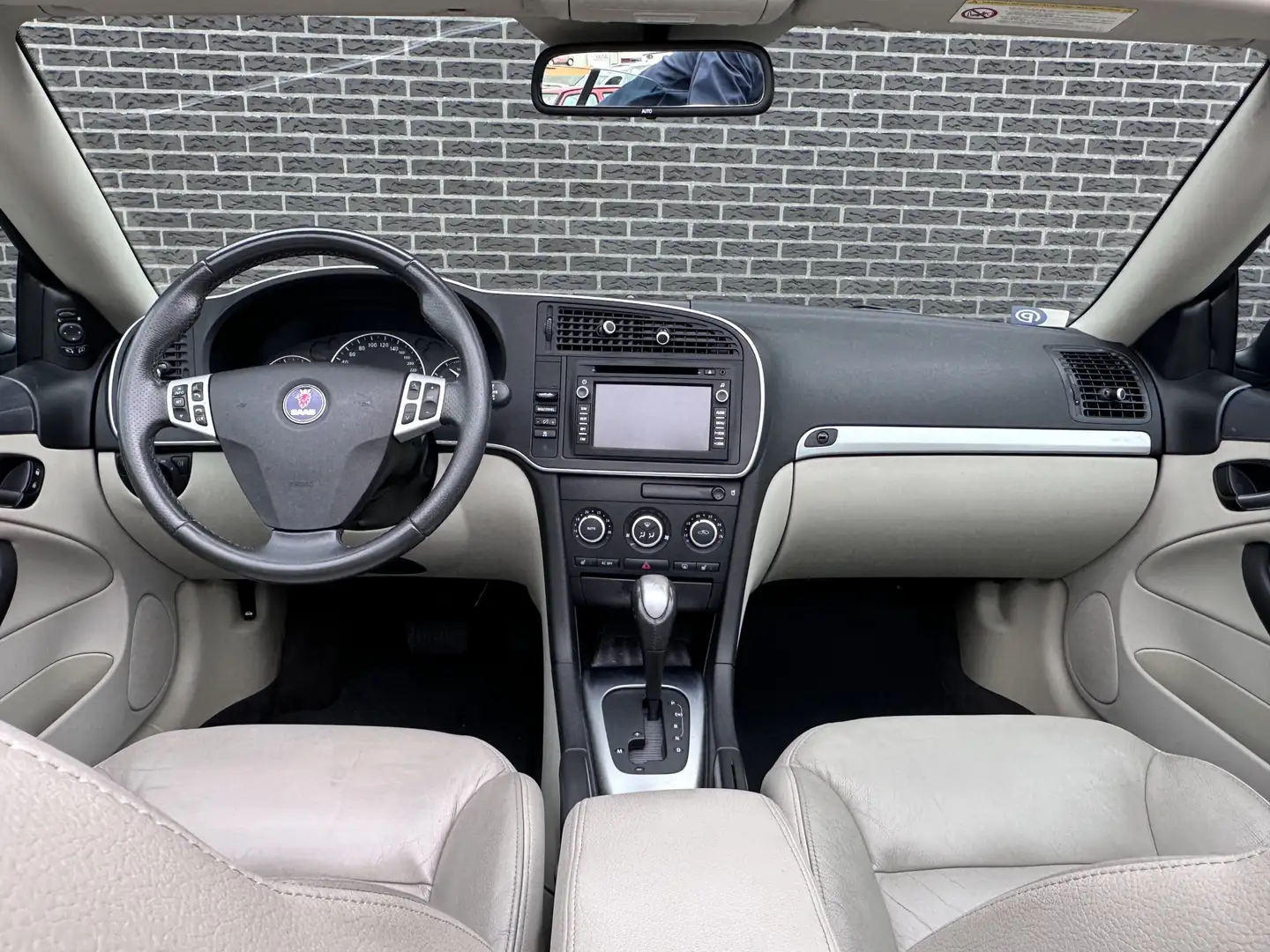 Saab 9-3 Cabrio 2.0 T Vector | Leder | Automaat | Windscher Beige - 2