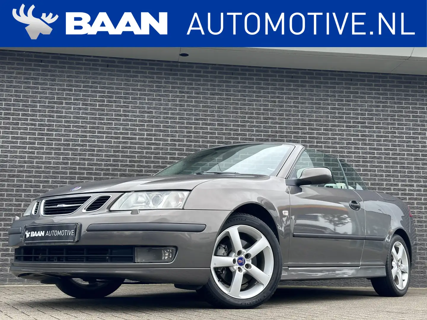 Saab 9-3 Cabrio 2.0 T Vector | Leder | Automaat | Windscher Beige - 1